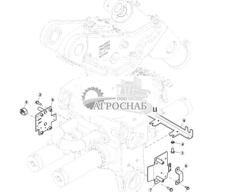 Brackets, Rotating Boom Platform, CH9 - ST851731 544.jpg